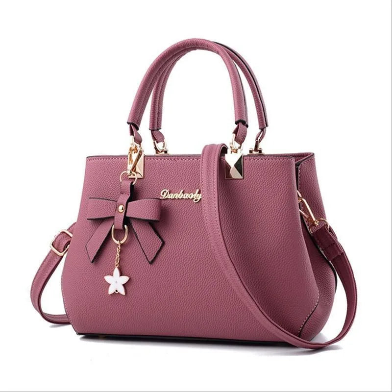 Cute Bow Bag with Casual Satchel