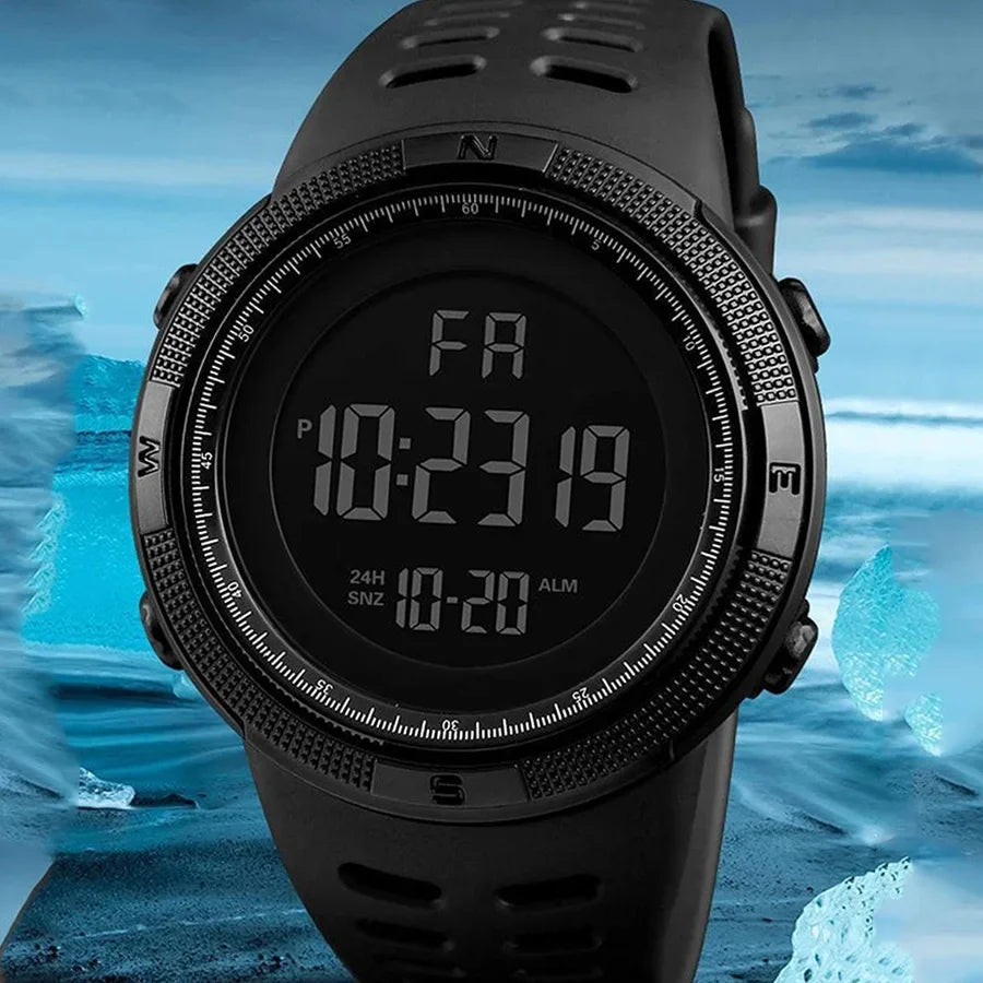 Electronic LED Digital Wristwatch
