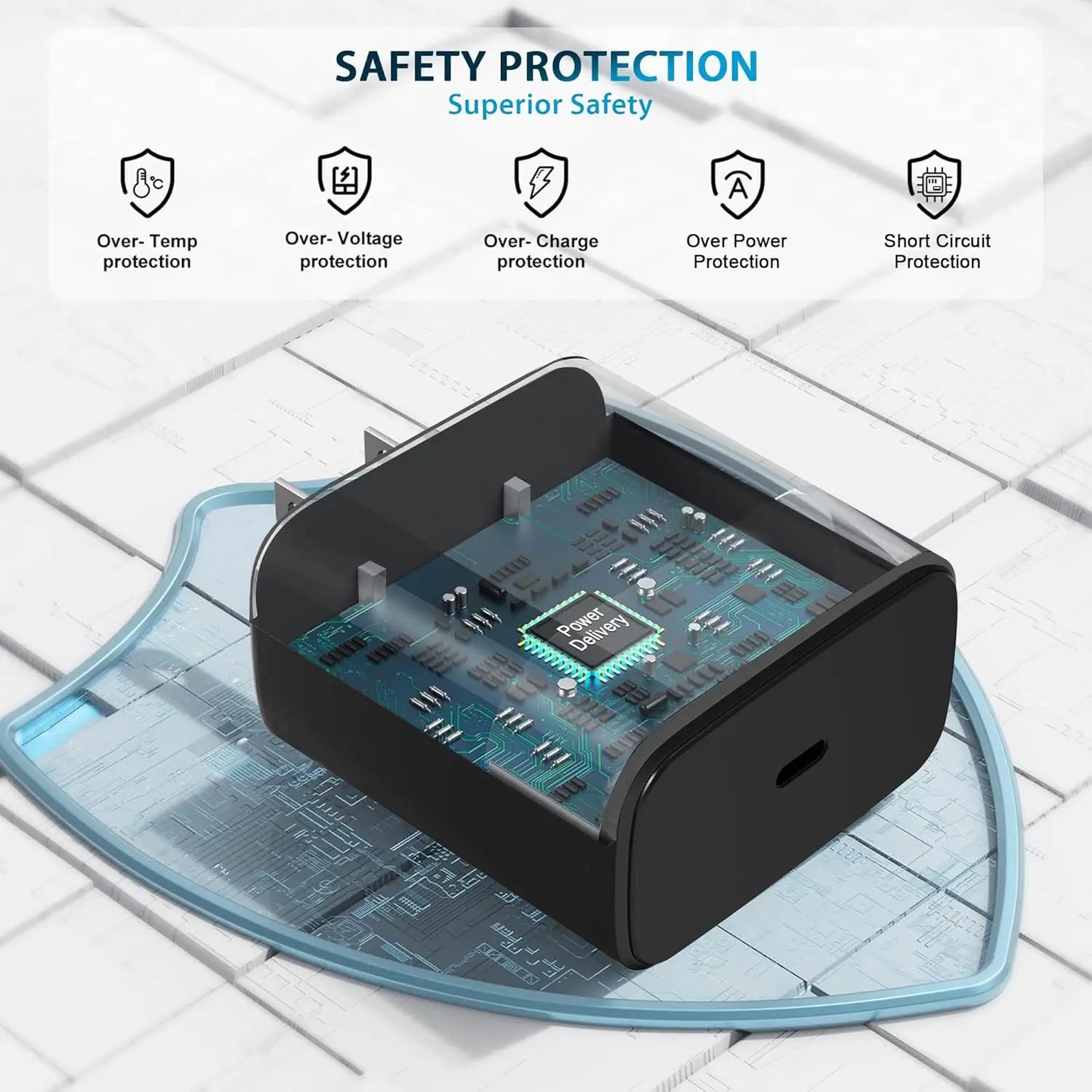 45W PD USB-C Fast Charger