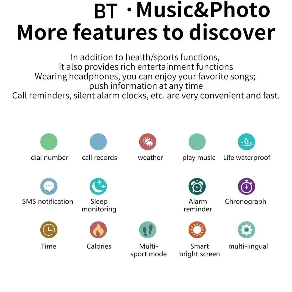 T168 Wireless Calling Smart Watch