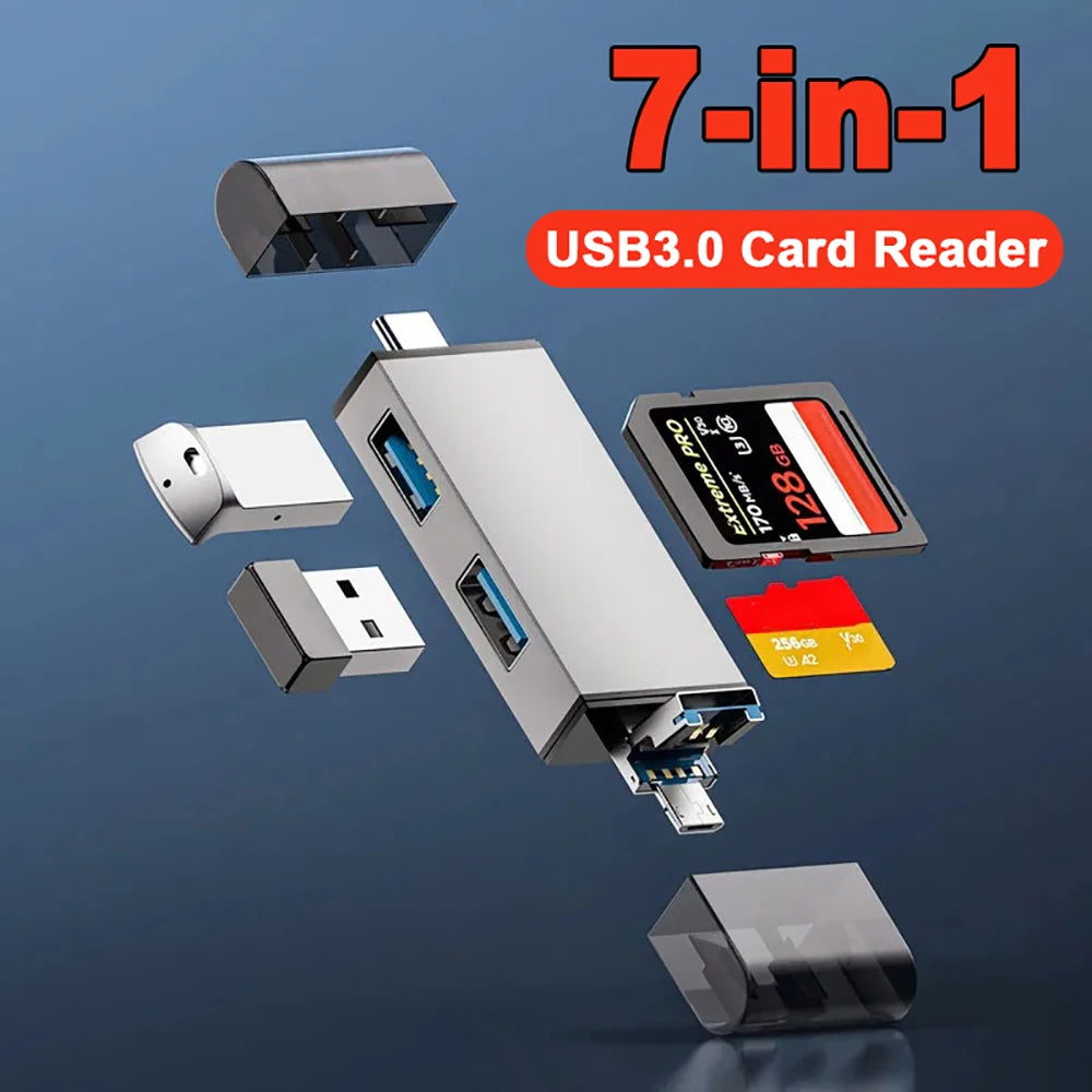 USB 3.0 SD TF Card Reader