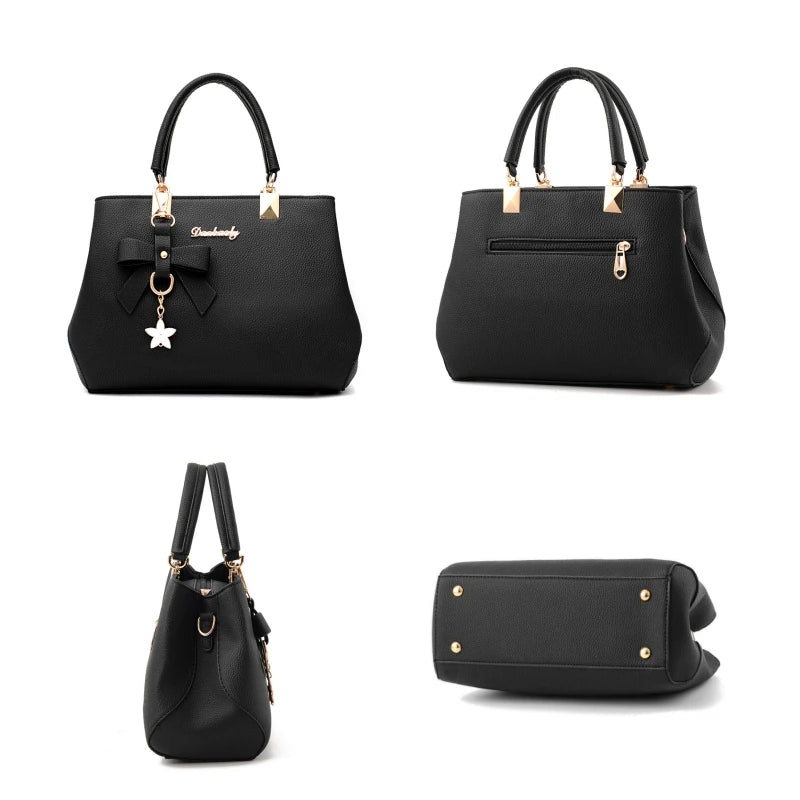 Cute Bow Bag with Casual Satchel