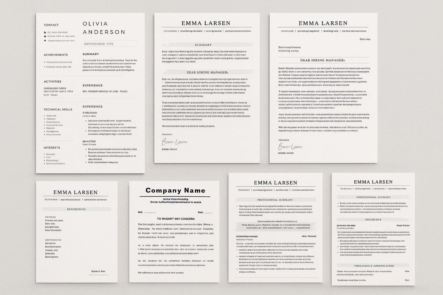 Student Resume Template