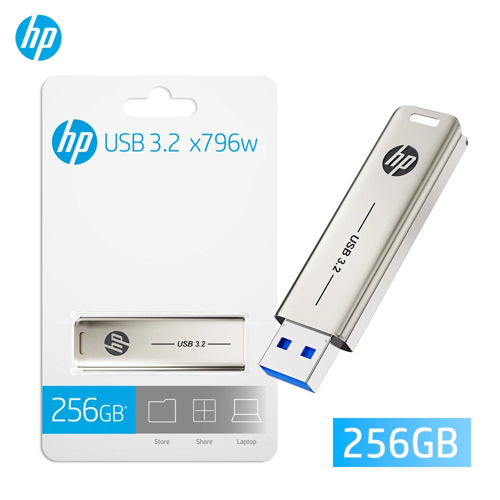 USB3.2 Metal USB Flash Drive 256GB 128GB 64GB 32GB Pendrive High Speed Memory Stick Usb Device