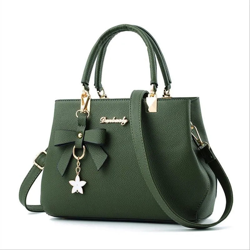 Cute Bow Bag with Casual Satchel