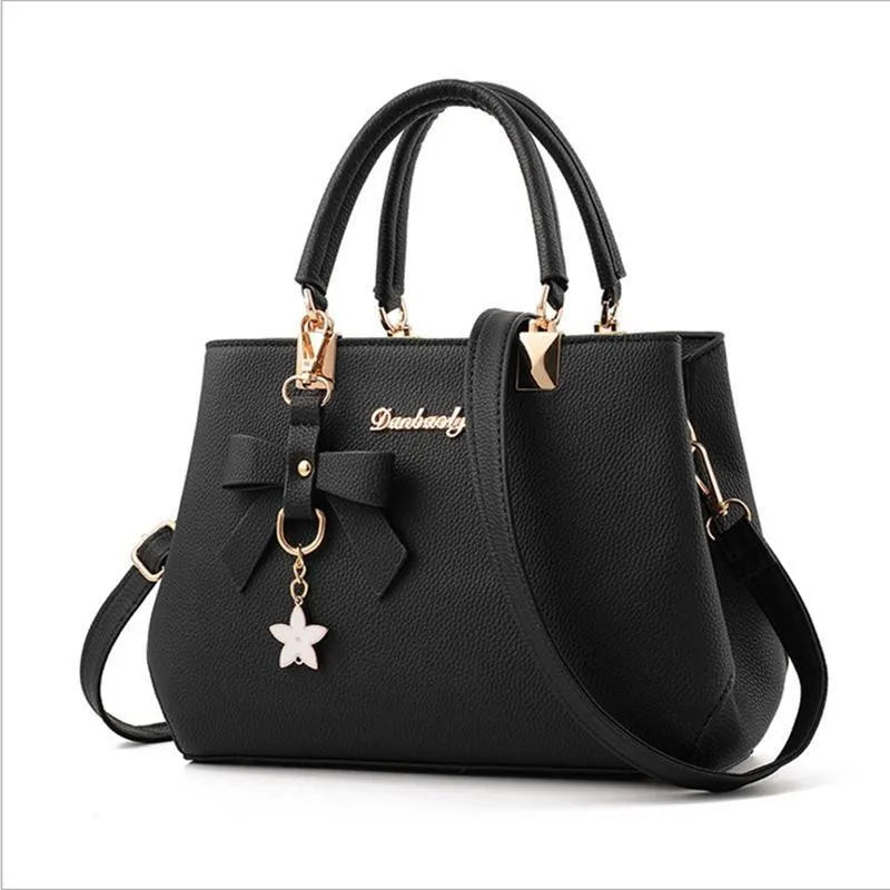 Cute Bow Bag with Casual Satchel