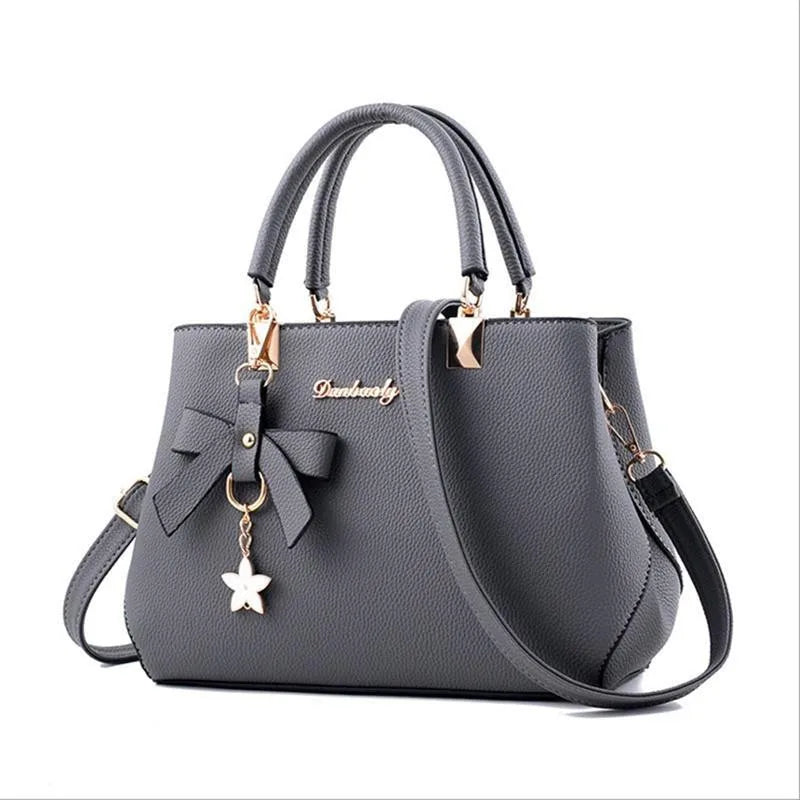 Cute Bow Bag with Casual Satchel