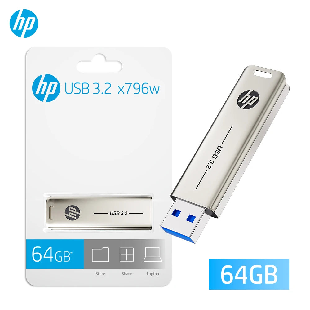 USB3.2 Metal USB Flash Drive 256GB 128GB 64GB 32GB Pendrive High Speed Memory Stick Usb Device