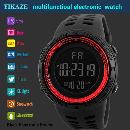 Electronic LED Digital Wristwatch