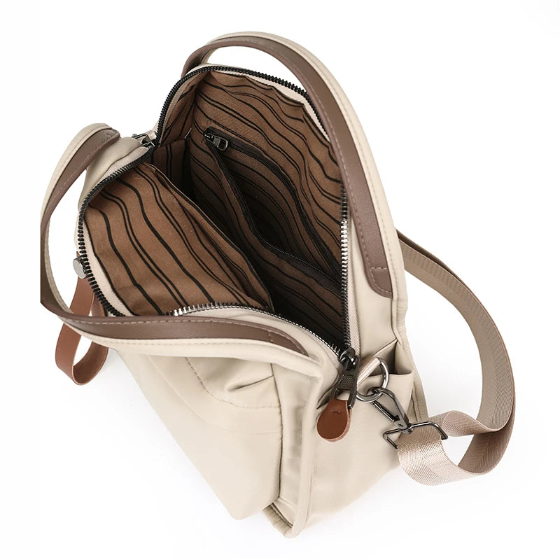 Fashionable And Versatile Top Layer Nylon Casual Shoulder Bag
