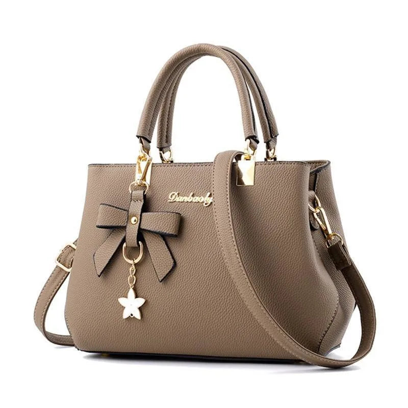 Cute Bow Bag with Casual Satchel