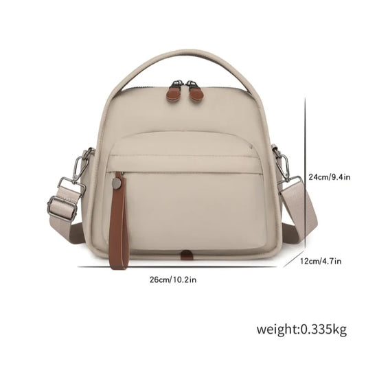 Fashionable And Versatile Top Layer Nylon Casual Shoulder Bag