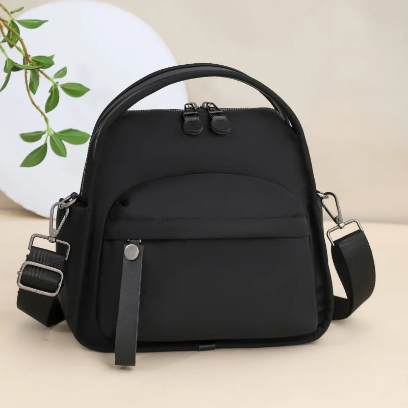 Fashionable And Versatile Top Layer Nylon Casual Shoulder Bag